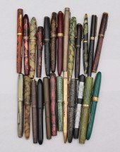 JEWELRY. (25) VINTAGE PEN/PENC