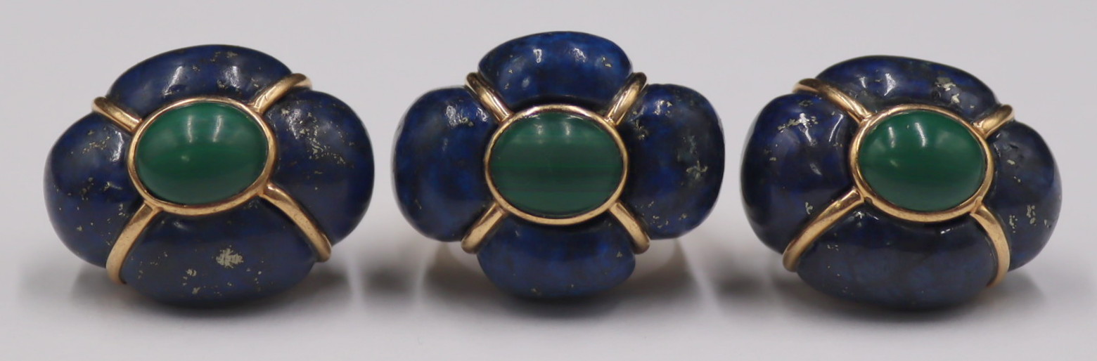 JEWELRY. 3 PC. 14KT GOLD