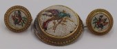 JEWELRY. 3 PC. 14KT GOLD MICRO