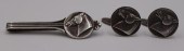 JEWELRY. 3 PC. MEN'S GEORG JEN