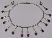 JEWELRY. 3 PC. SIGNED MEXICAN