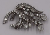 JEWELRY. 4+CTTW DIAMOND AND PL