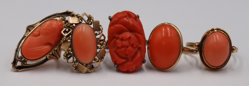 JEWELRY. (5) GOLD OR SILVER MOUNTED