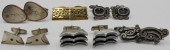 JEWELRY. (6) PAIR OF MEXICAN S