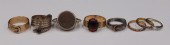 JEWELRY. (8) ANTIQUE/VINTAGE G