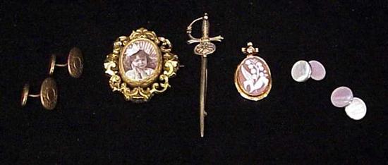 Jewelry and cameo lily of the