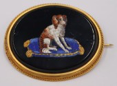 JEWELRY. ANTIQUE 14KT GOLD AND