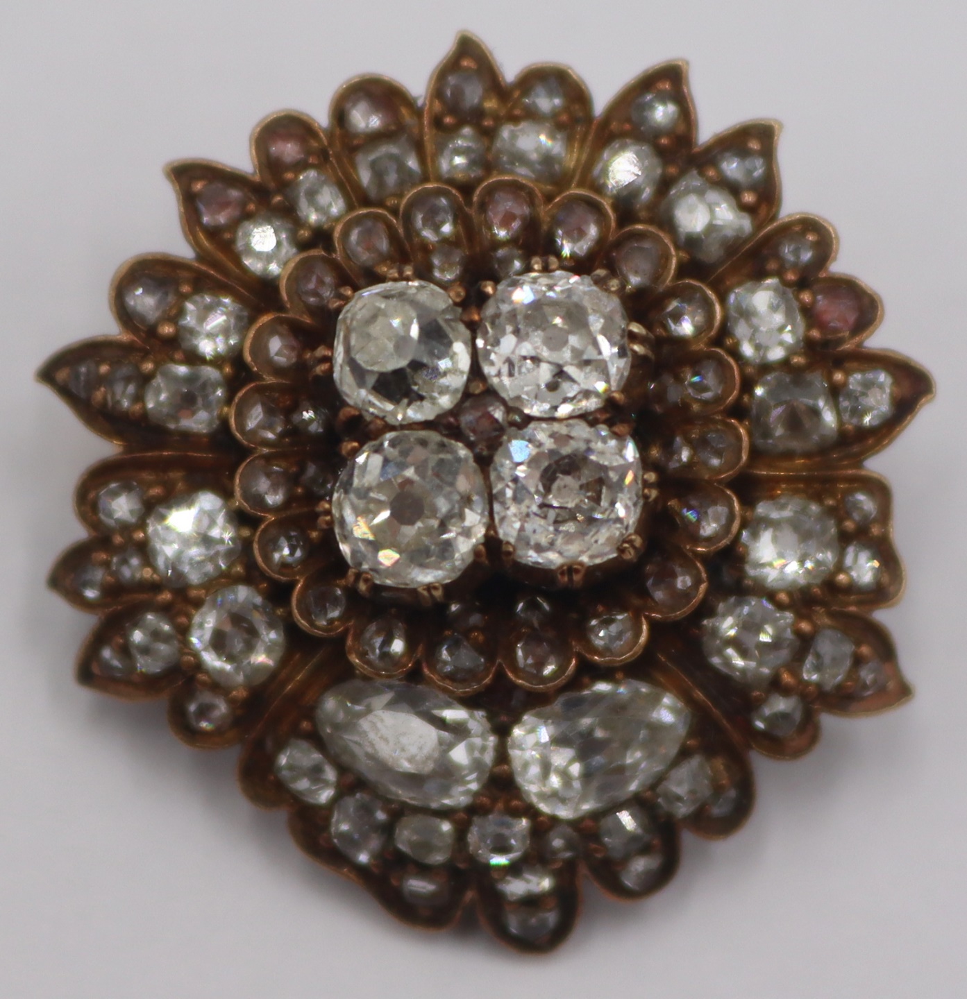 JEWELRY. ANTIQUE 14KT GOLD AND
