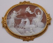 JEWELRY. ANTIQUE 14KT GOLD MOU