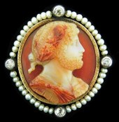JEWELRY: ANTIQUE CARNELIAN, PE