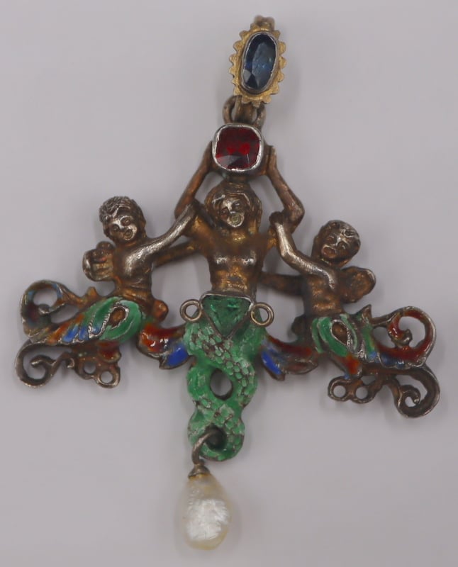JEWELRY. ANTIQUE CONTINENTAL