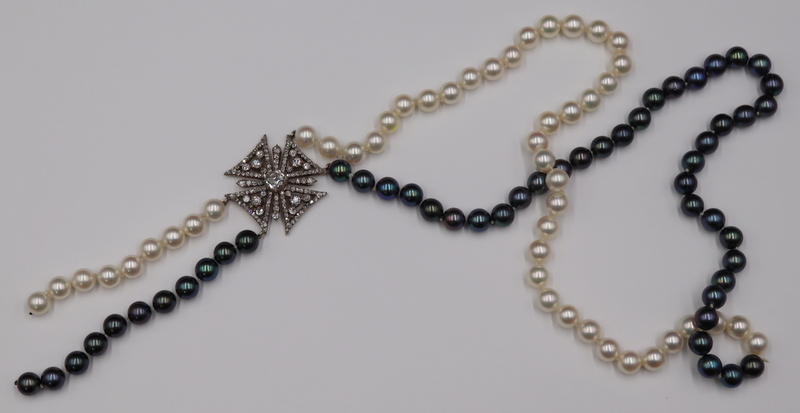 JEWELRY. ANTIQUE DIAMOND INLAID