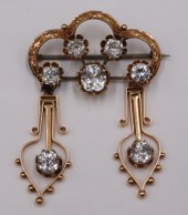 JEWELRY. ANTIQUE GEORGIAN? GOL