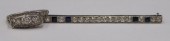 JEWELRY. ANTIQUE PLATINUM AND