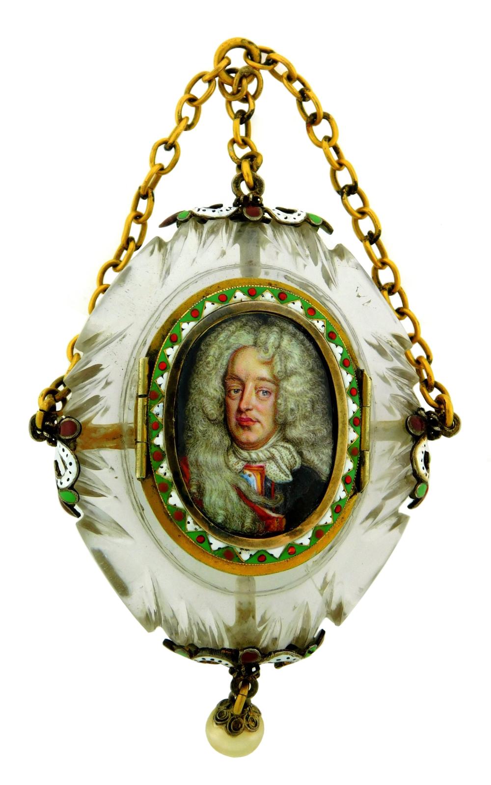 JEWELRY: ANTIQUE ROCK CRYSTAL