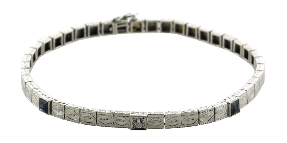 JEWELRY: ART DECO DIAMOND &