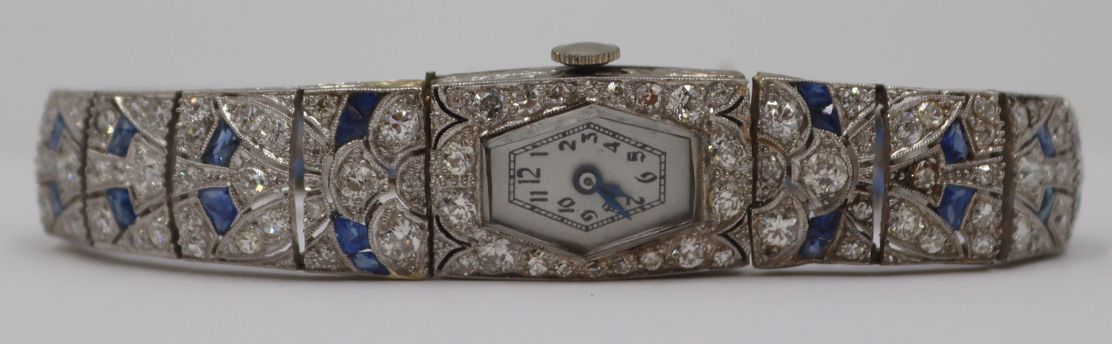 JEWELRY. ART DECO DIAMOND AND