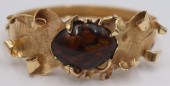 JEWELRY. ARTIST MADE 14KT GOLD