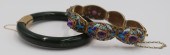 JEWELRY. ASIAN GOLD AND SILVER