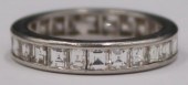JEWELRY. ASSCHER CUT DIAMOND A