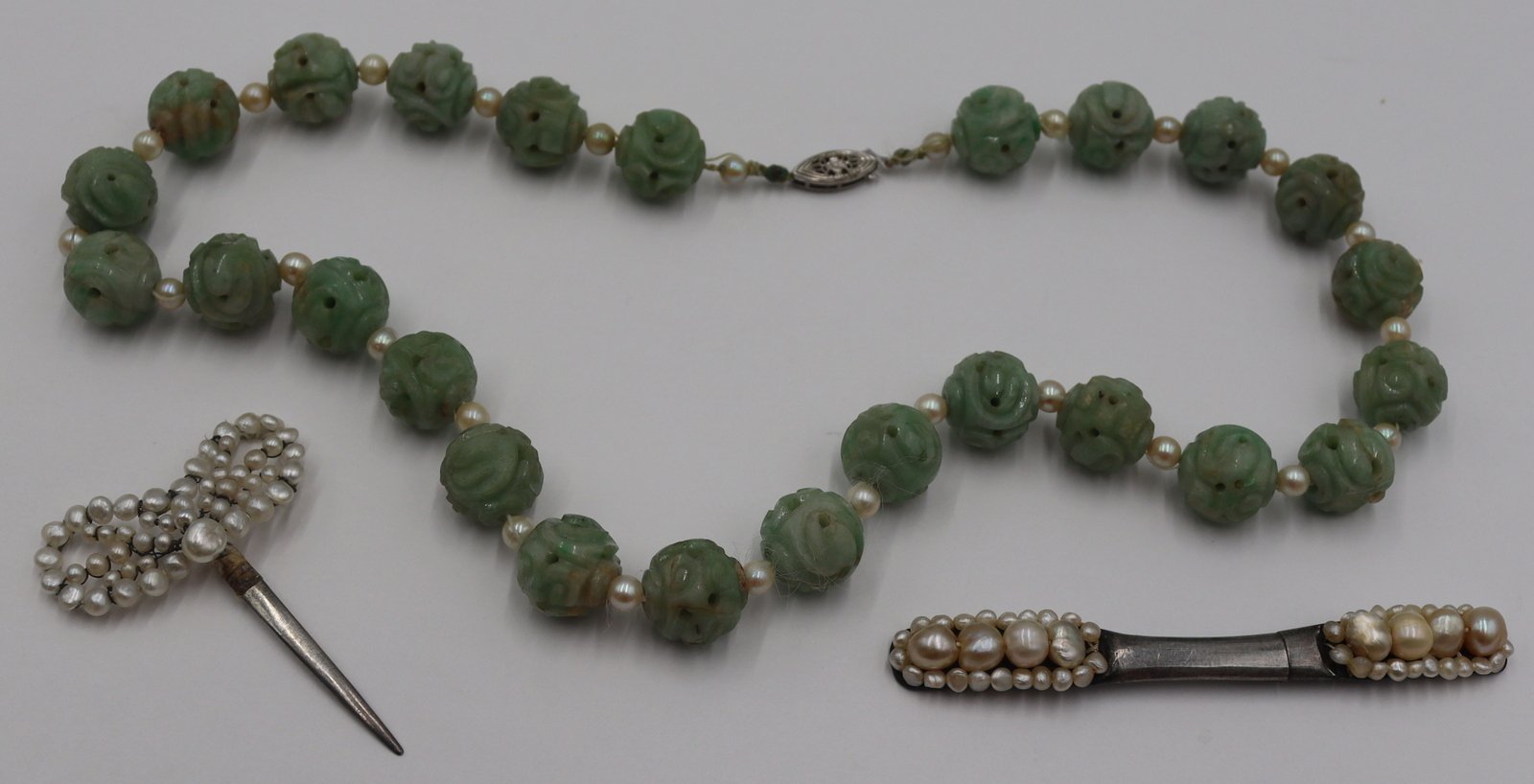 JEWELRY. ASSORTED ASIAN JEWELRY AND