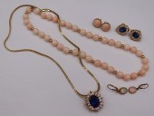 JEWELRY. ASSORTED GOLD JEWELRY