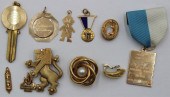 JEWELRY. ASSORTED GROUPING OF