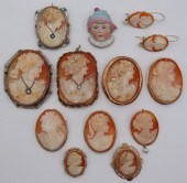 JEWELRY. ASSORTED GROUPING OF
