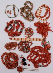 JEWELRY. ASSORTED GROUPING OF