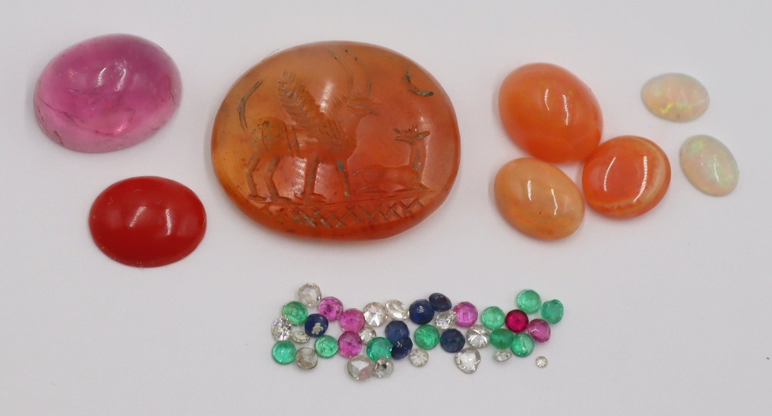 JEWELRY. ASSORTED GROUPING OF
