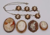 JEWELRY. ASSORTED GROUPING OF