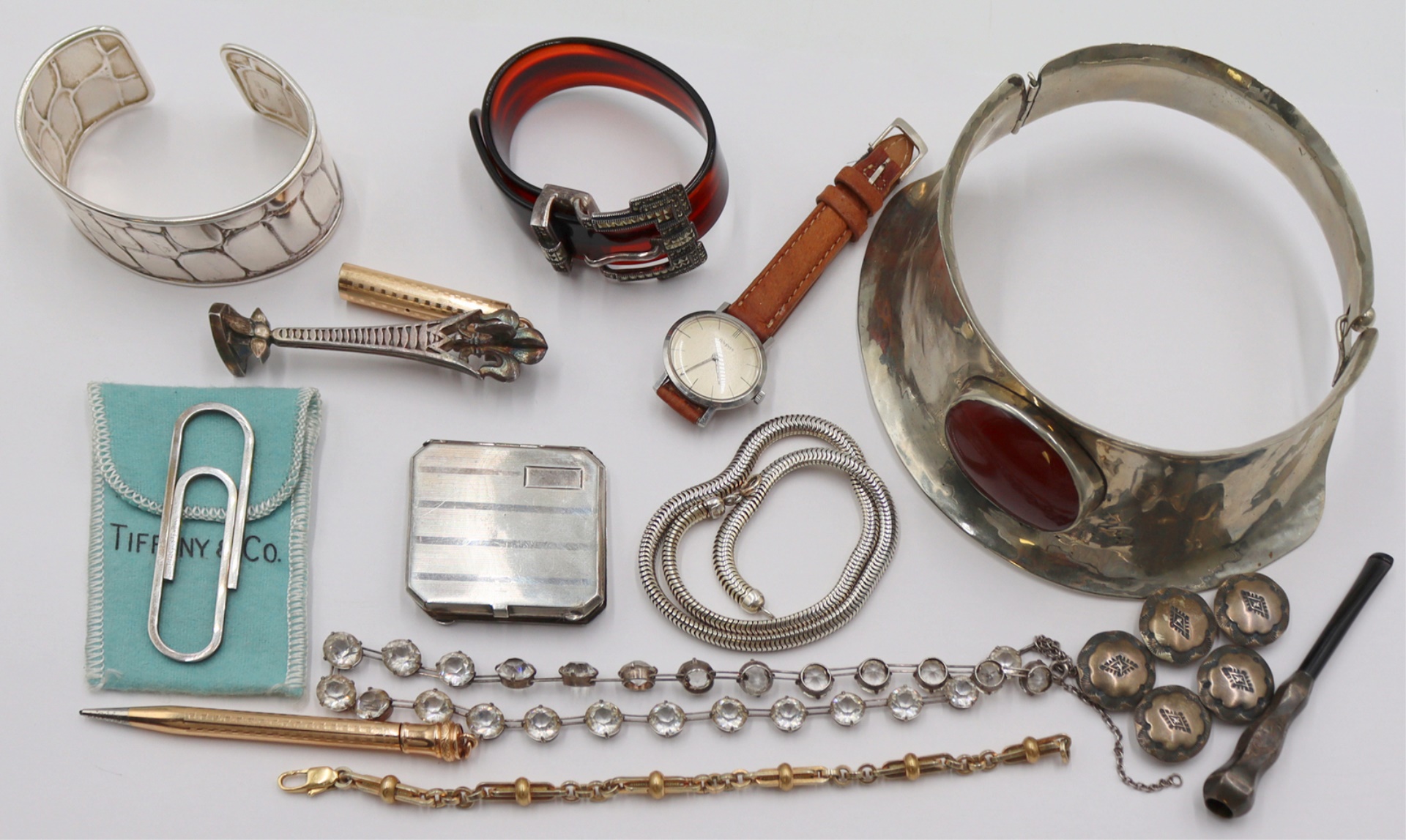JEWELRY. ASSORTED GROUPING OF