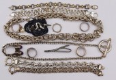 JEWELRY. ASSORTED GROUPING OF