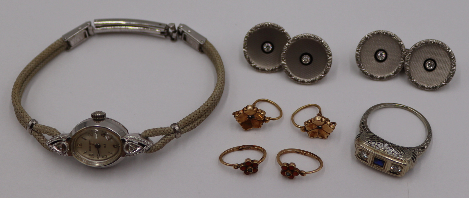 JEWELRY. ASSORTED GROUPING OF
