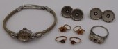 JEWELRY. ASSORTED GROUPING OF