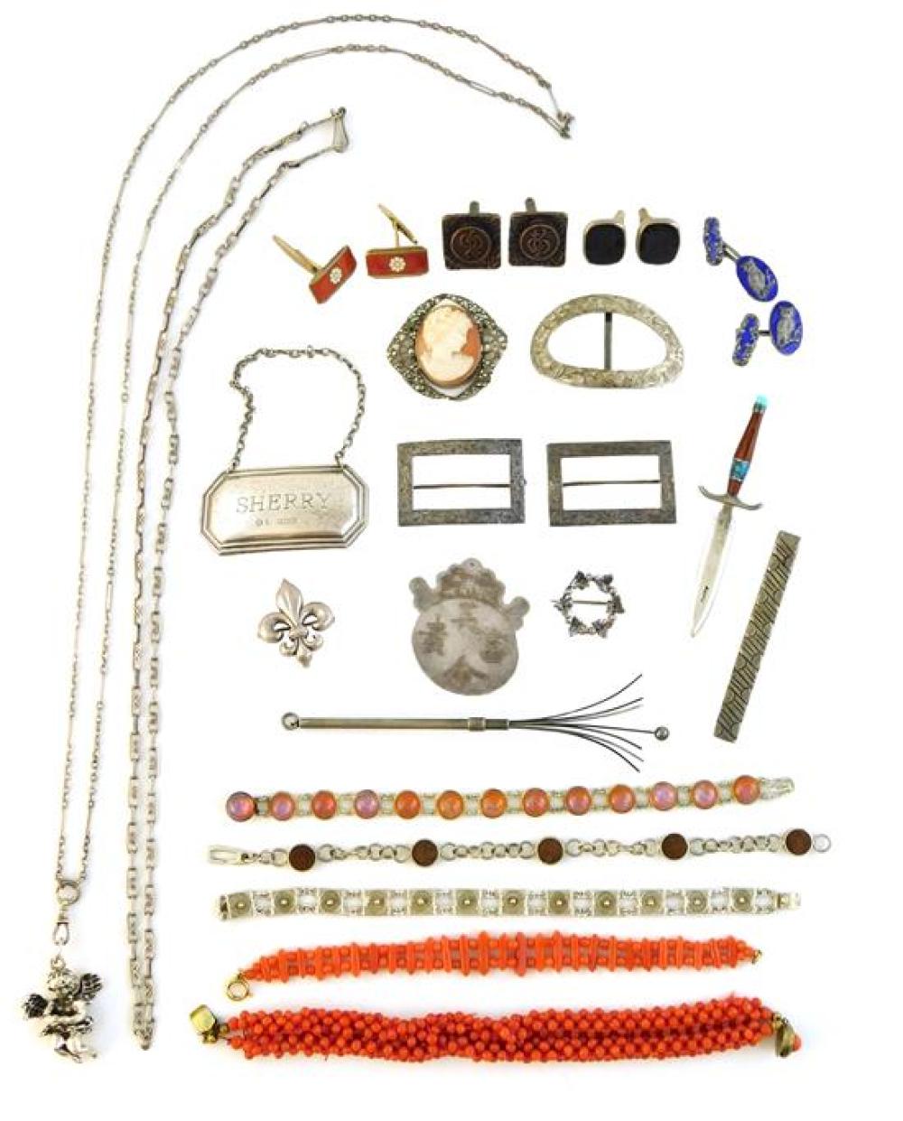 JEWELRY: ASSORTED JEWELRY AND