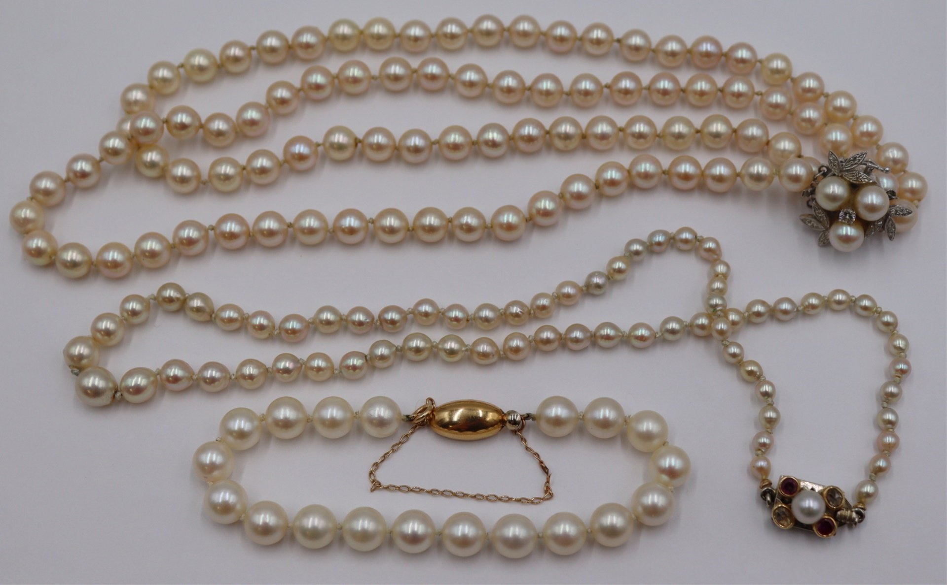 JEWELRY. ASSORTED PEARL JEWELRY