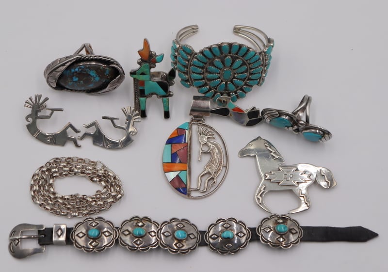JEWELRY. ASSORTED SOUTHWESTERN