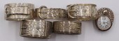 JEWELRY. ASSORTED STERLING AND