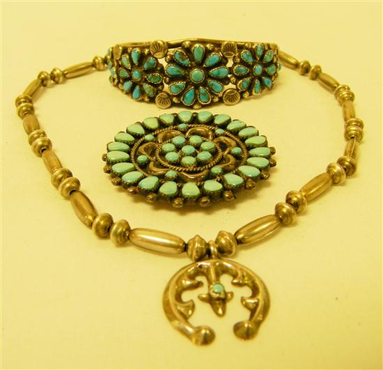 JEWELRY: Assortment of hand-wrought