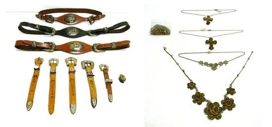JEWELRY: Assortment of silver
