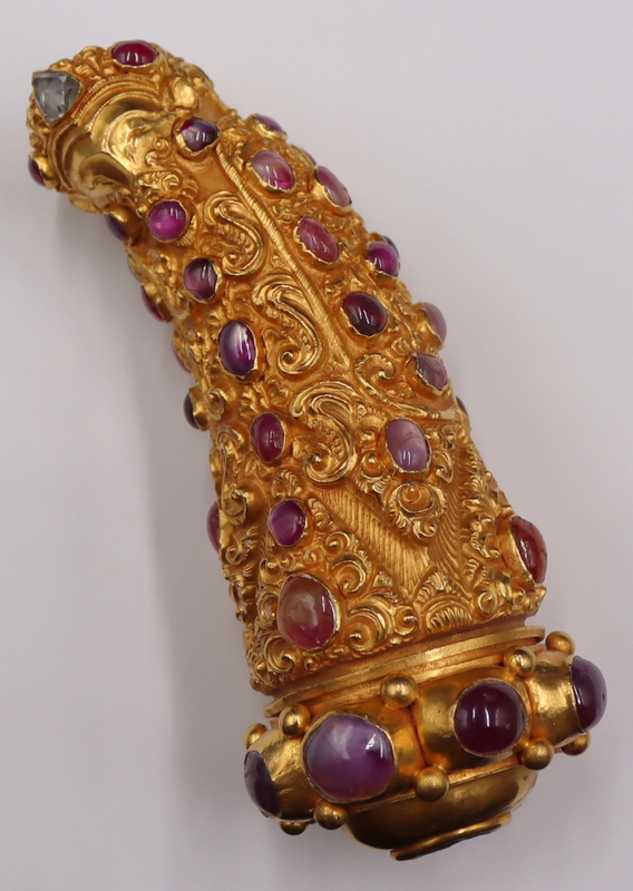 JEWELRY. BALINESE GOLD KERIS HILT