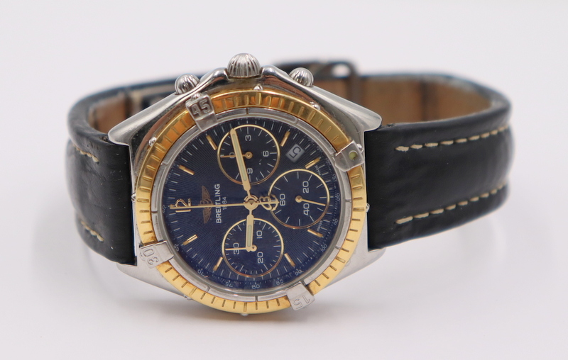 JEWELRY. BREITLING SEXTANT TWO-TONE