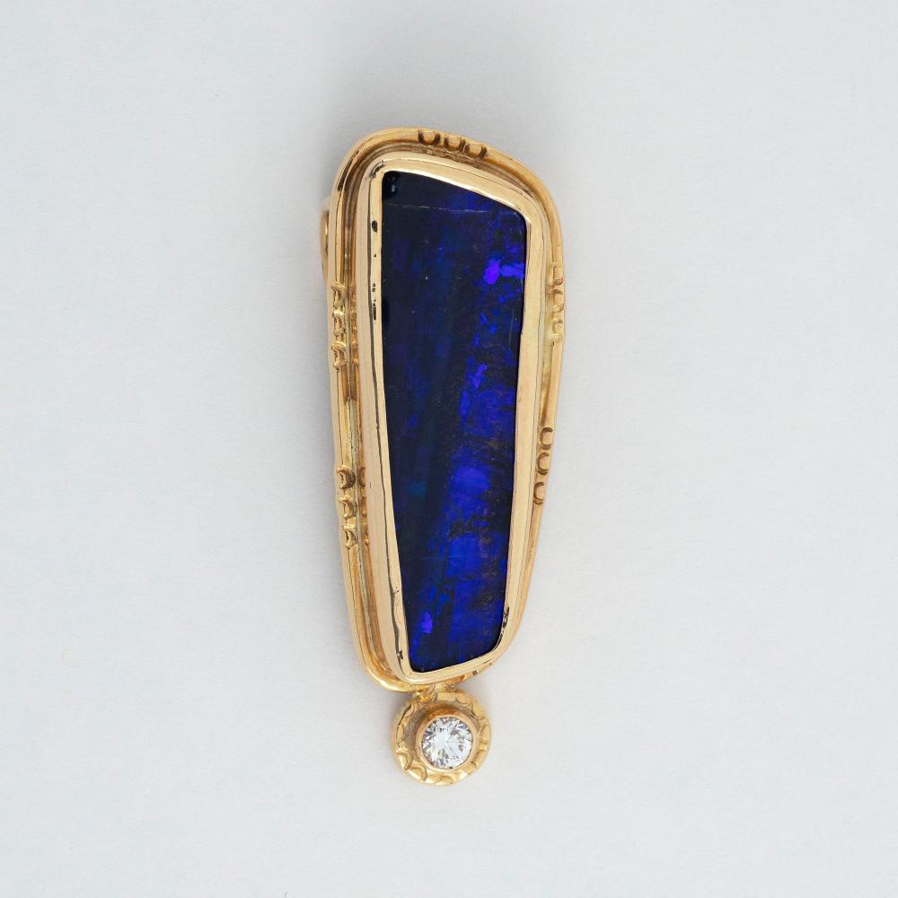 JEWELRY BY ETTA 14KT GOLD, OPAL AND