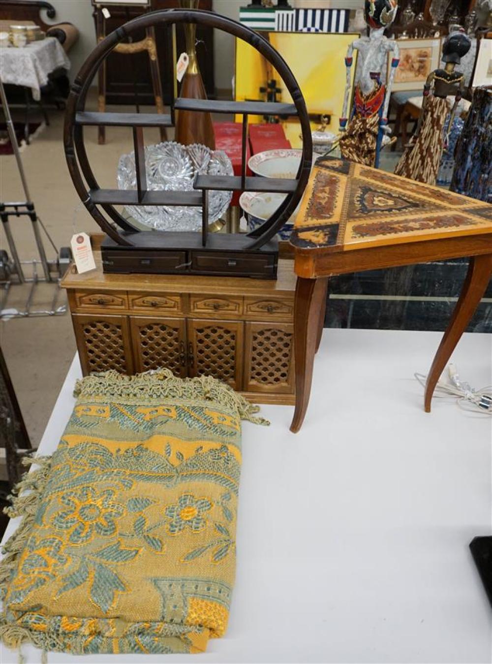 JEWELRY CABINET, CHINESE TABLE