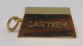 JEWELRY. CARTIER 18KT GOLD BAR