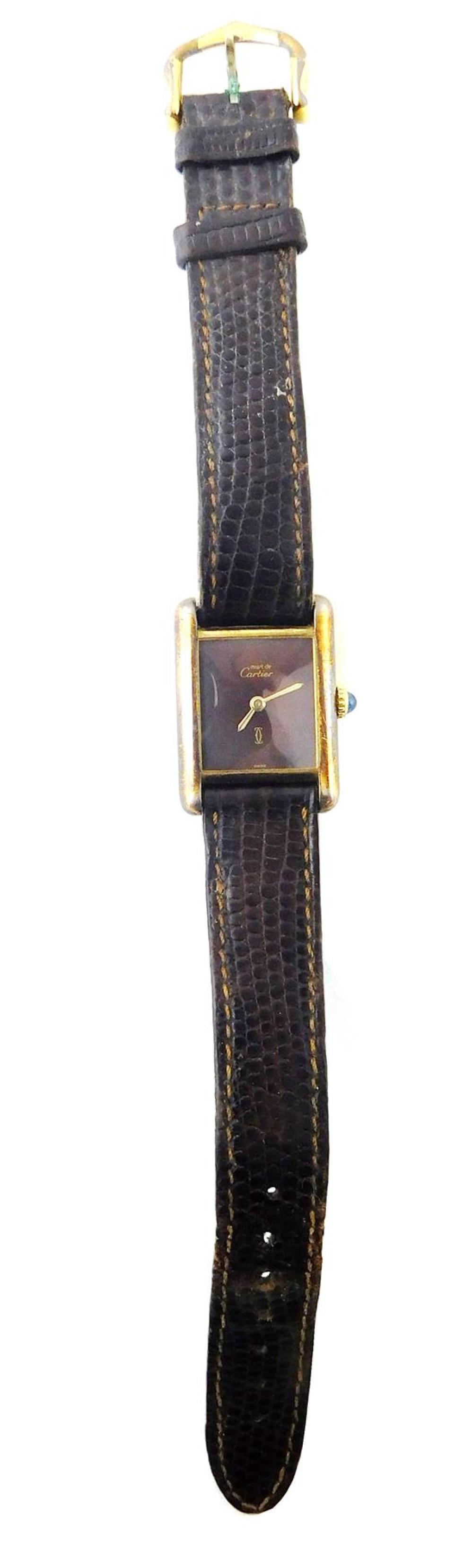 JEWELRY: CARTIER LADIES VERMEIL