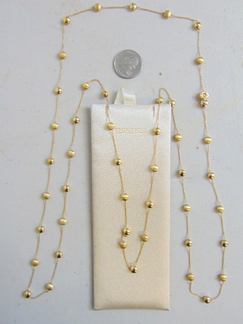 JEWELRY. CHIMENTO 18K NECKLACE W/