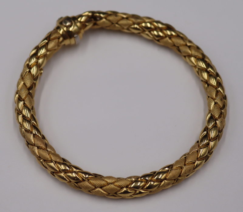 JEWELRY. CHIMENTO ITALIAN 18KT GOLD