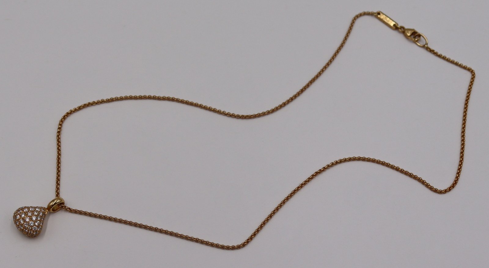 JEWELRY. CHOPARD 18KT GOLD AND
